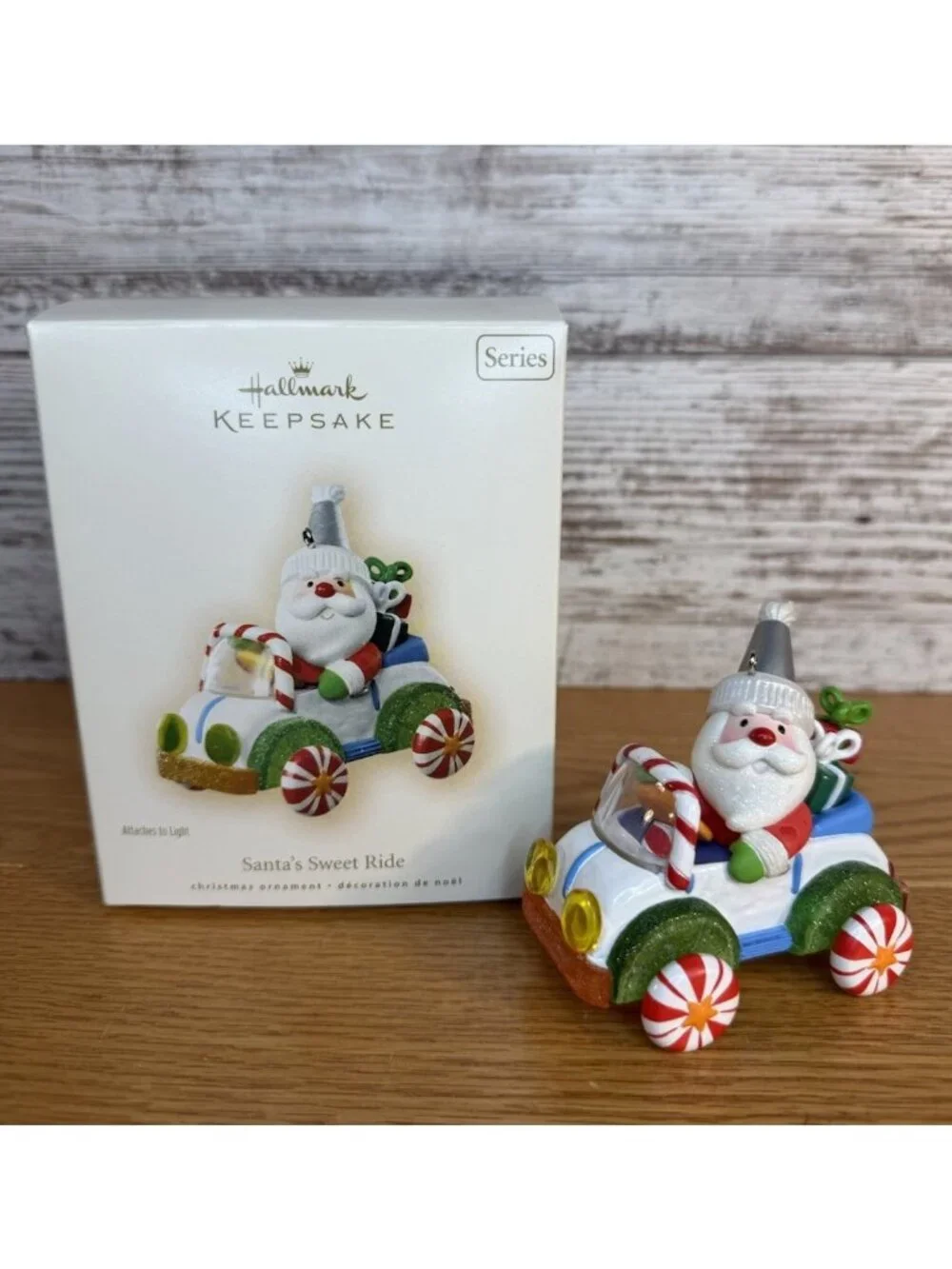 Hallmark Keepsake Ornament 2007 Santa's Sweet Ride Candy Car